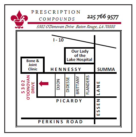 Map of Directions